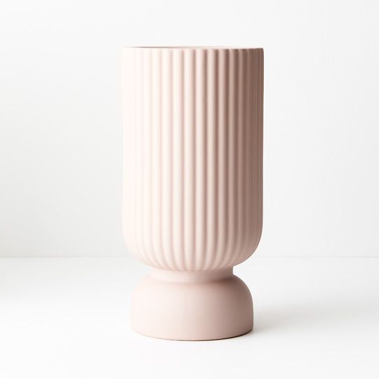 2 x Vase Becca Light Pink (FI9344LP)