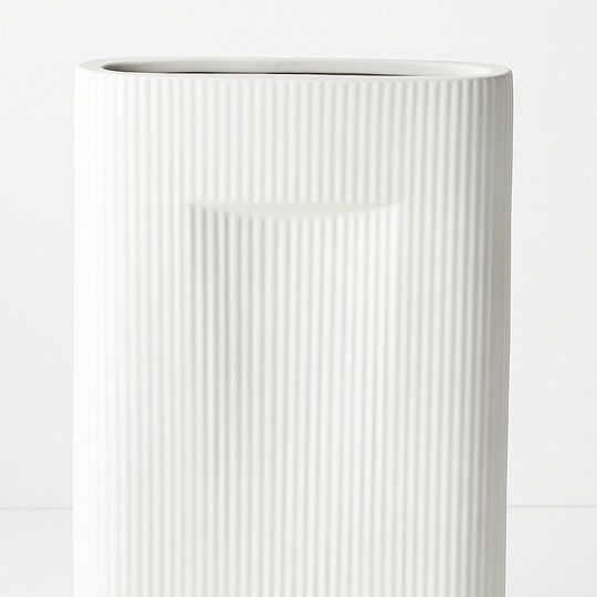 2 x Vase Sable White (FI9355WH)