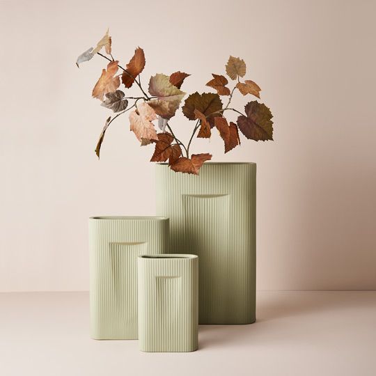 2 x Vase Sable Pistachio (FI9354PS)