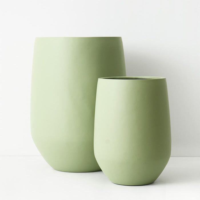 Nokolo Pot (Set of 2) - Sage, 70cmh x 52cmd