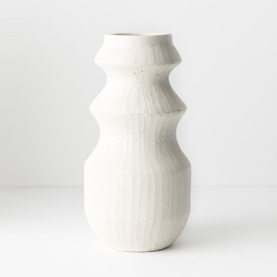 2 x Vase Oculla White (FI9615WH)