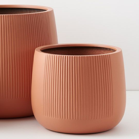 Pot Dune Pedro (Set of 3) Terracotta (FI9711TC)