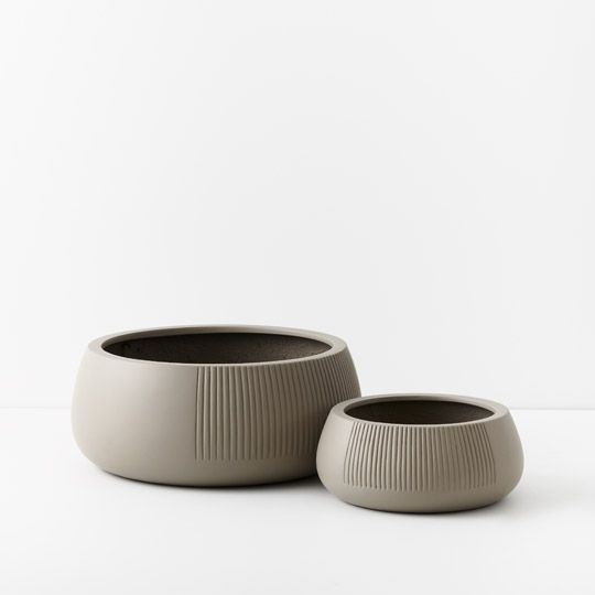 Pot Dune Nejalo (Set of 2) Sand (FI9715SD)