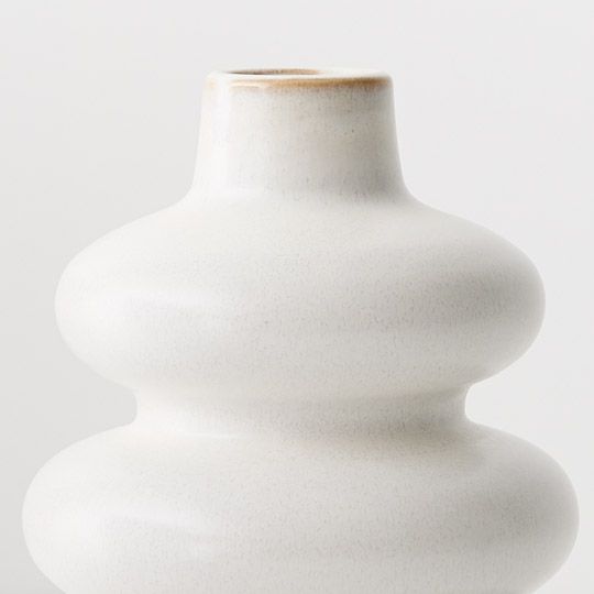 2 x Vase Villy White (FI10065WH)