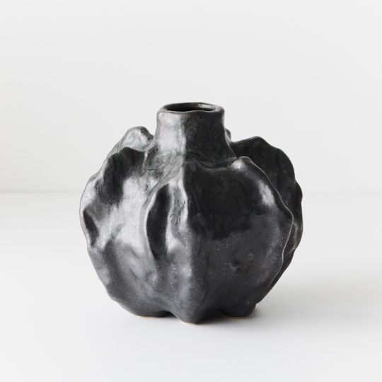 2 x Vase Reef Black (FI10105BK)