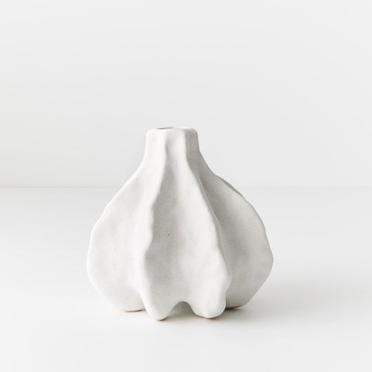 2 x Vase Reef White (FI10104WH)