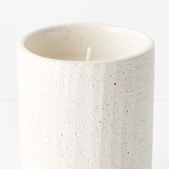 6 x Candle Remi White (FI10080WH-VAN)