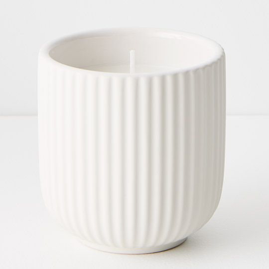 6 x Candle Milana White (FI10120WH-VAN)