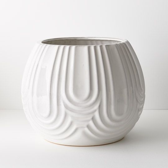 Pot Laurela White (FI10042WH)