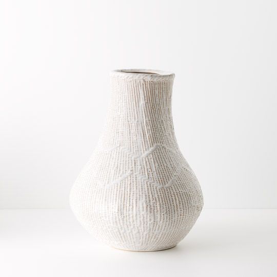 2 x Vase Odera White (FI10113WH)