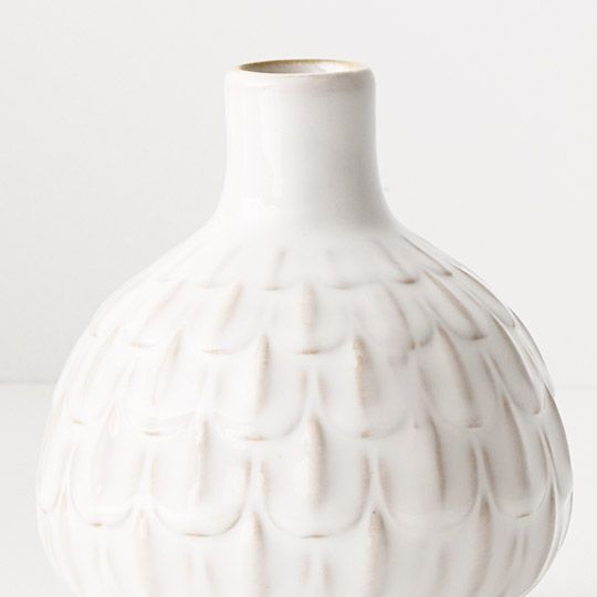 6 x Vase Josie White (FI10036WH)