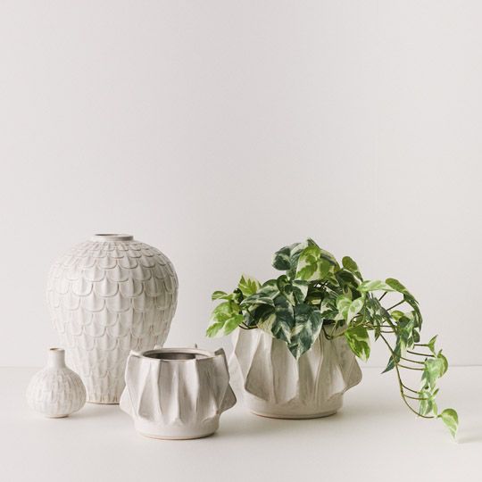 6 x Vase Josie White (FI10036WH)