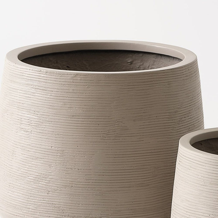Pascali Pot (Set of 2) - Sand, 38cmh x 42cmd