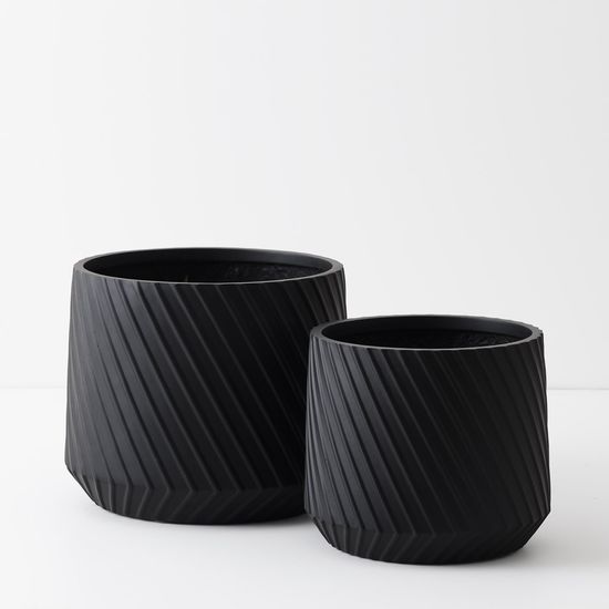 Pot Ando (set/2) - Black