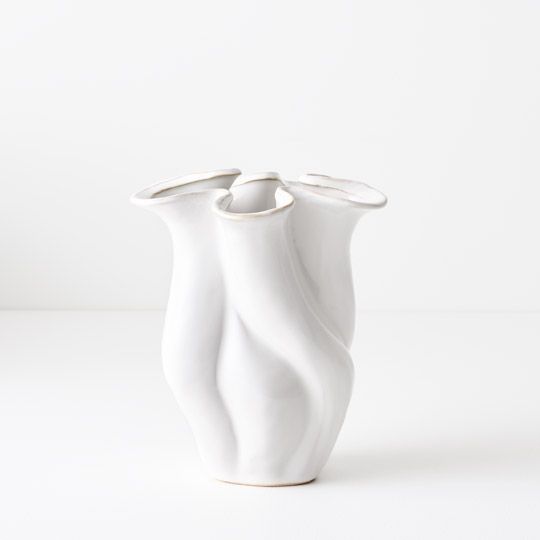 2 x Vase Neva White (FI10197WH)