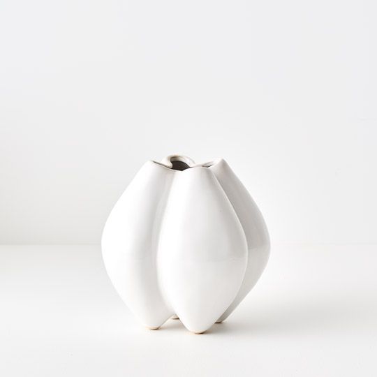 2 x Vase Neva White (FI10200WH)