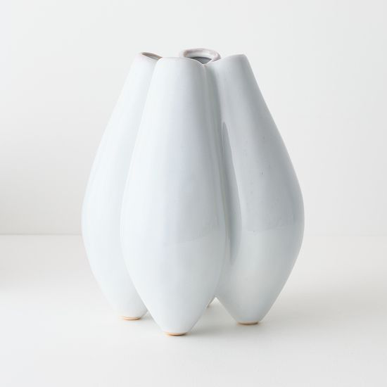 2 x Vase Neva - White