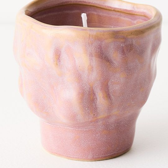 6 x Candle Mae Pink (FI10217PK-VAN)