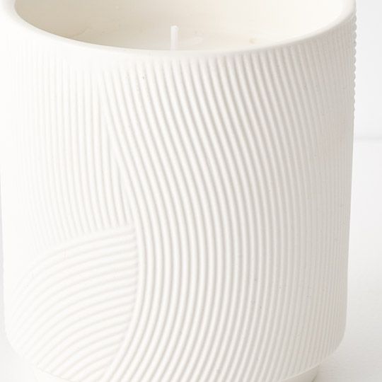 6 x Candle Ayla White (FI10264WH-FIG)