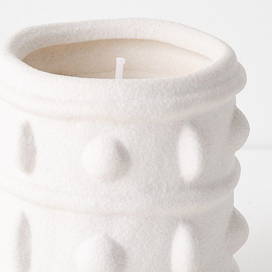 6 x Candle Lennon Winter White (FI10237WW-SEA)