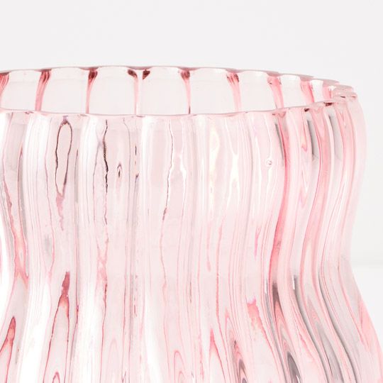 6 x Vase Cleo Bell Pink (FI9683PK)