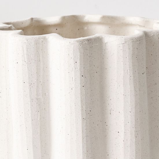 2 x Gustel Pot - White