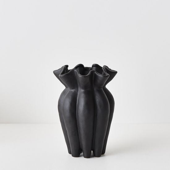 2 x Gustel Vase - Black