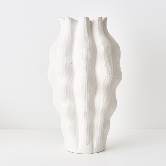 Eudora Vase - White