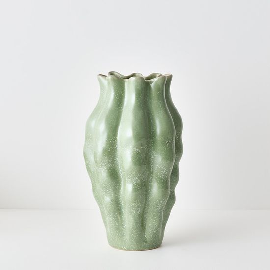 2 x Eudora Vase - Pickle (FI10645PKL)