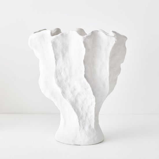 2 x Vase Evoke - White
