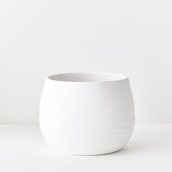 2 x Pot Takala - White