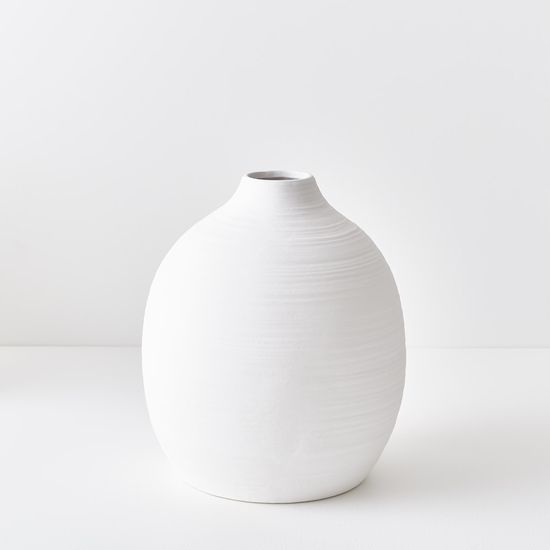 2 x Pot Runiki - White