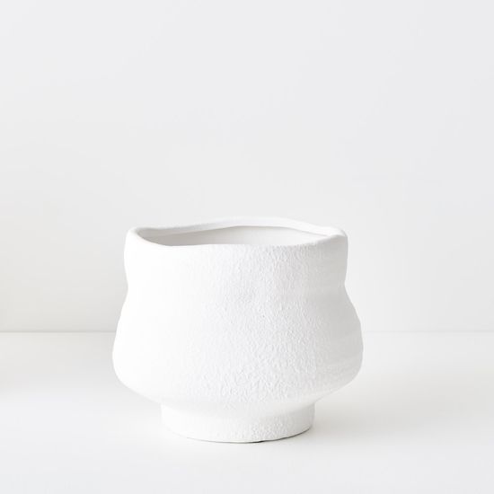 2 x Pot Landon - White