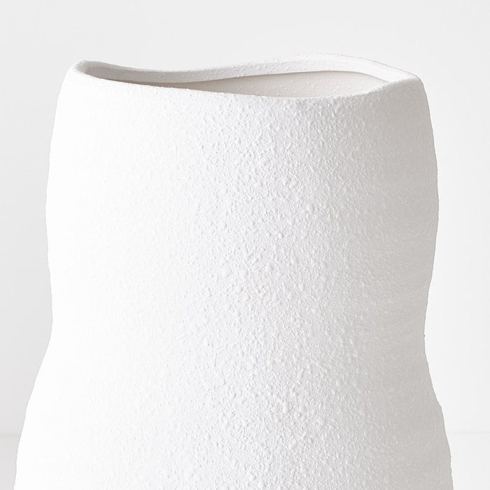 Landon Pot - White, 30cmh x 20cmd