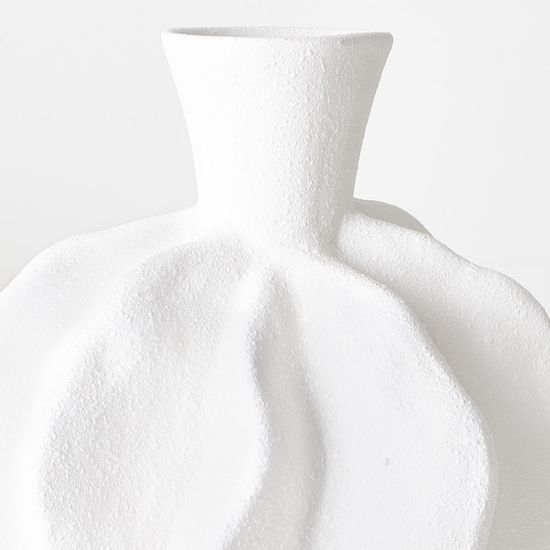 2 x Vase Sayaka - White