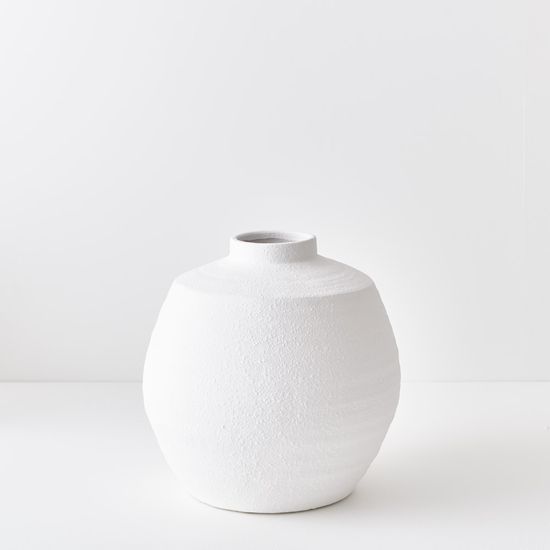 2 x Pot Sola - White