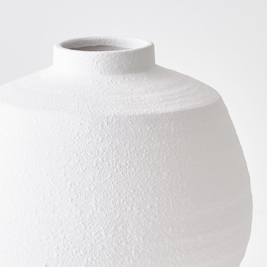 2 x Pot Sola - White