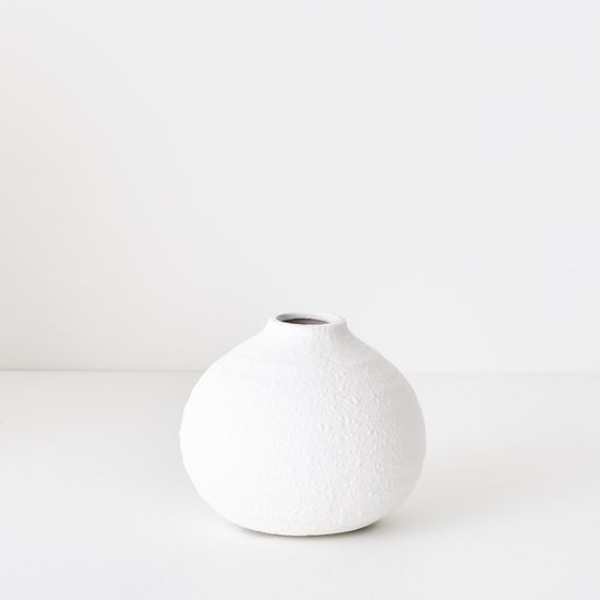 4 x Vase Bowie - White