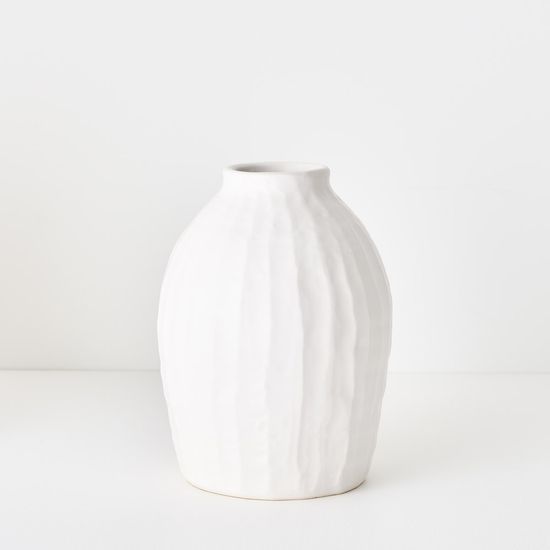 2 x Vase Naltika - White