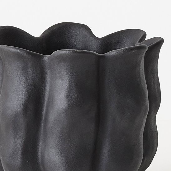 2 x Oliva Pot - Black