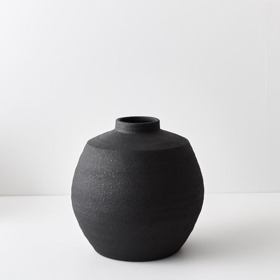 2 x Pot Sola - Black