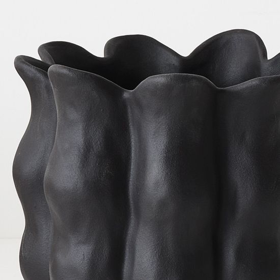 2 x Oliva Pot - Black