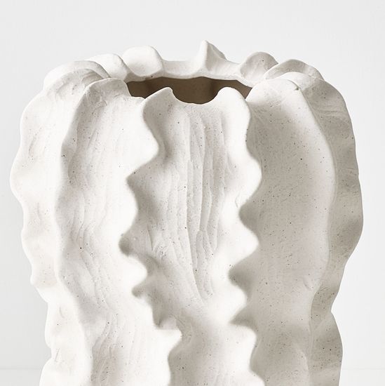 2 x Zasha Vase - White