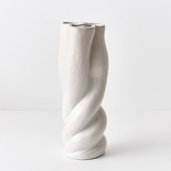 2 x Duvessa Vase - White