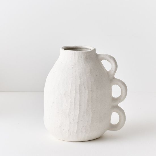 2 x Sistine Pot - White
