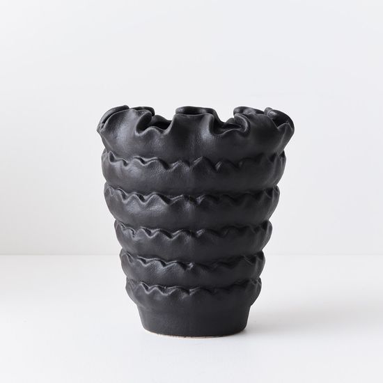 2 x Zenika Pot - Black