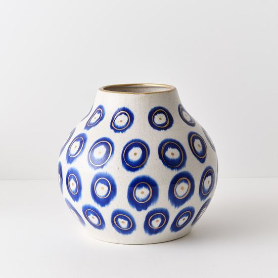 Ailey Pot - Blue Gold