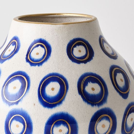 Ailey Pot - Blue Gold