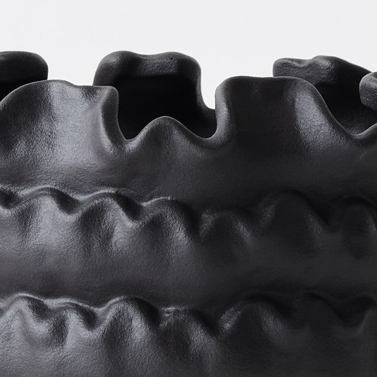2 x Zenika Pot - Black