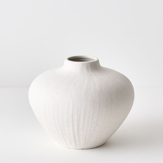 2 x Lerato Pot - White Chalk